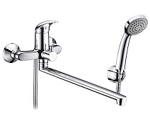 Смеситель WasserKRAFT Isen 2602L для ванны с длинным поворотным изливом, хром