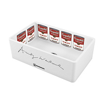 Кухонная мойка Omoikiri Mikura 76-Warhol 46x76x25.4 Warhol/White