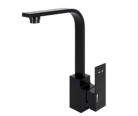 Смеситель WasserKRAFT Abens 2007 для кухонной мойки, черный