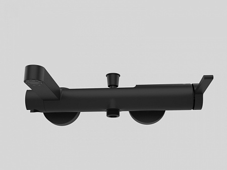 Смеситель GPD Gildo MBB165-S для ванны с душем черный