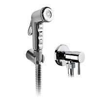 Гигиенический душ Palazzani 99105110 с отводом воды и вентилем, хром