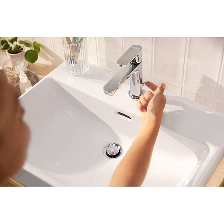 Смеситель Hansgrohe Rebris S 72517000 для раковины,со сливным гарнитуром, хром