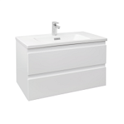 Тумба с раковиной Jacob Delafon Madeleine EB2053-J51 80 белый матовый