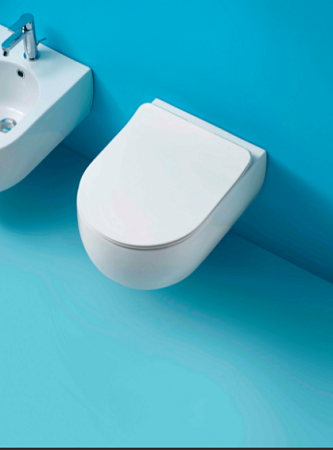 Унитаз подвесной Kerasan Flo 311501 белый