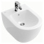 Биде подвесное Villeroy & Boch Subway 2.0 Plus 540000R1 белый альпин CeramicPlus