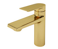 Смеситель WasserKRAFT Aisch 5503 для раковины, матовое золото