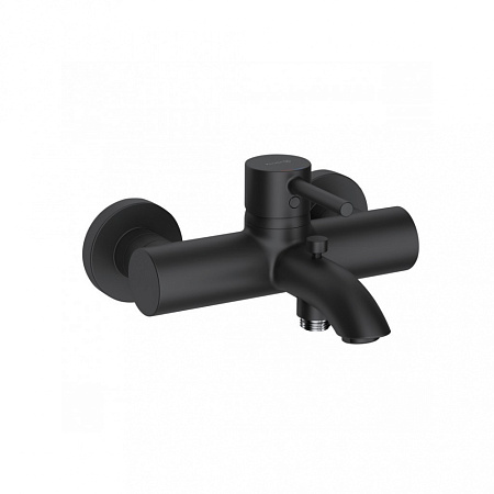 Смеситель Kludi Bozz 386913976 для ванны с душем, черный матовый