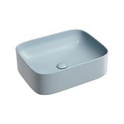 Раковина накладная Ceramica Nova Element CN6052MHL 50.5x38x15 серо-голубой матовый