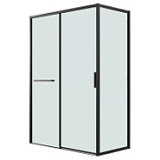 Душевой уголок Grossman Style 120.K33.05.1190.21.00 108-111x88,8-90x195 прозрачное/черный матовый