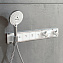 Термостат Hansgrohe RainSelect 15356000 на 3 потребителя, для душа, хром - фото 3