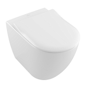 Унитаз приставной Villeroy & Boch Subway 2.0 5602R001 безободковый, альпийский белый Унитаз приставной Villeroy & Boch Subway 2.0 5602R001 безободковый, альпийский белый