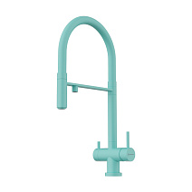 Смеситель Omoikiri Kanto-AZ 4994425 для кухонной мойки, azur blue