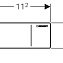 Кнопка смыва Geberit Sigma 70 115.630.SJ.1 черная, 12 см - фото 4