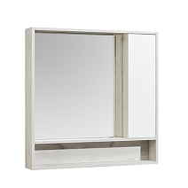 Шкаф-зеркало Aquaton Флай 1A237802FAX10 100 белый/дуб крафт