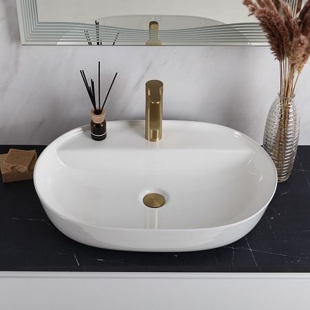 Раковина накладная BelBagno BB1346 61.5x41x14 белый