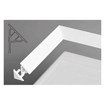 Унивеpсальное декоративная планка Ravak XB451100001 10/1100 белая