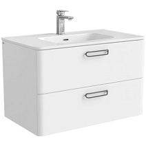 Тумба с раковиной IDDIS Brick BRI80W0i95K белый