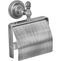 Держатель туалетной бумаги Migliore Mirella 17148 закрытый, состаренное серебро