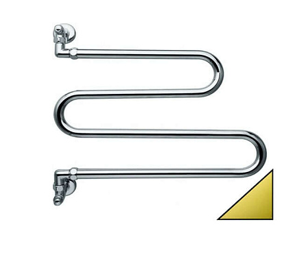 Полотенцесушитель водяной Margaroli Vento 406GO золото