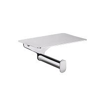 Держатель туалетной бумаги Bemeta Organic 157112151 с полкой Держатель туалетной бумаги Bemeta Organic 157112151 с полкой