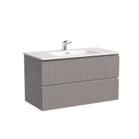 Тумба с раковиной Sancos Snob R SNR90SM 90 Doha Soft/белый