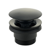 Донный клапан Migliore Ricambi 30848 "click-clack" черный матовый