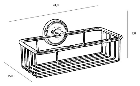 Полка Tiffany World Bristol TWBR527cr хром