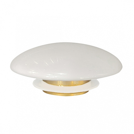 Накладка на слив для раковины ABBER AC0014 белый