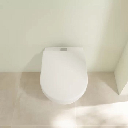Унитаз подвесной Villeroy & Boch Subway 2.0 Plus 5614A1R1 альпийский белый CeramicPlus