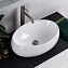Раковина накладная BelBagno BB1085 48x34x15 белый - фото 6