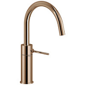 Смеситель Nobili Velis VE125133RCP для кухонной мойки, красное золото