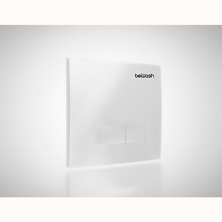 Кнопка смыва для инсталляций beWash Neox P04W белый