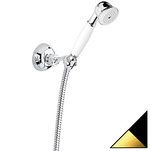 Душевая лейка Emmevi 110/NO черный/золото Душевая лейка Emmevi 110/NO черный/золото