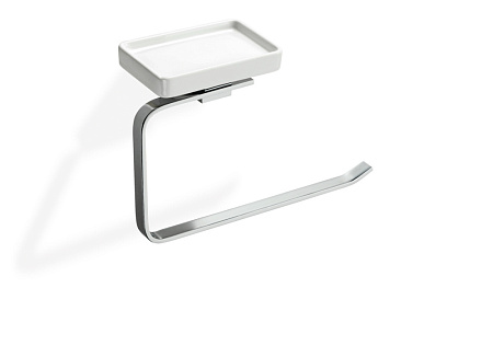 Полотенцедержатель Stil Haus Gea GE79(08) хром/белый