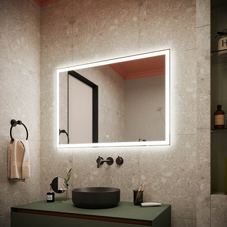 Зеркало Sancos City CI1000 100x70 с подсветкой