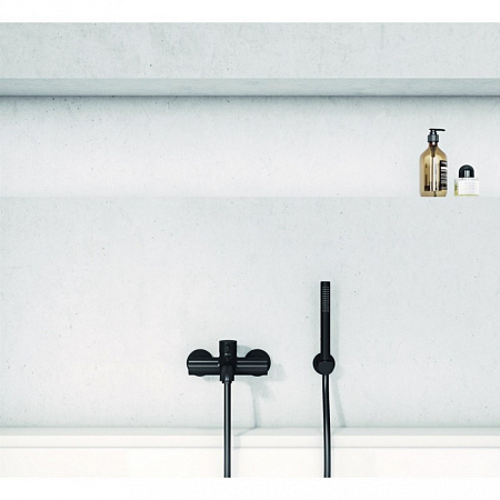 Смеситель Kludi Bozz 386913976 для ванны с душем, черный матовый