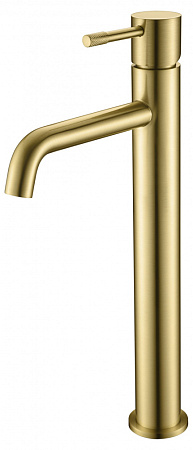 Смеситель Boheme Uno 462-MG для раковины, золото матовое