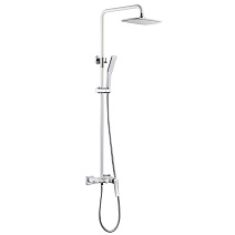 Душевая стойка Boheme Venturo 378-W белый/хром