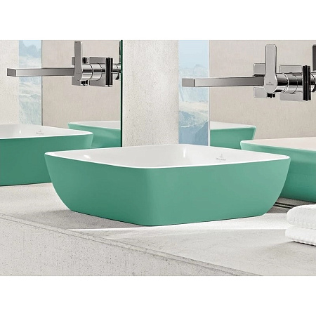 Раковина Villeroy & Boch Artis 417841BCW4 41х41 см, sencha 