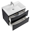 Тумба под раковину BelBagno Marino MARINO-700-2C-SO-NL-P 70 nero lucido - фото 7