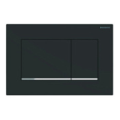 Кнопка смыва Geberit Sigma 30 115.883.14.1 черный матовый/хром глянцевый