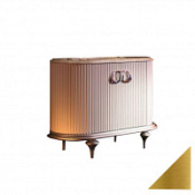 Тумба под раковину Tessoro Rivoli TS-RI912-C-W/G 120 белый/цоколь с ножками золото