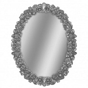 Зеркало Tessoro Isabella TS-0044-740-S 74 без фацета, серебро Зеркало Tessoro Isabella TS-0044-740-S 74 без фацета, серебро