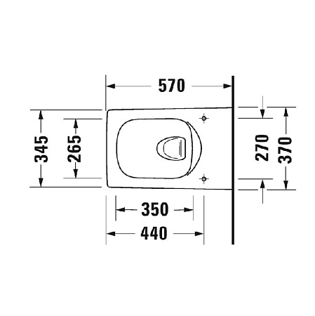 Унитаз подвесной Duravit Viu 2511090000