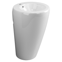 Раковина-моноблок Ceramicanova 850 CN1807 55x51.5x85 белый