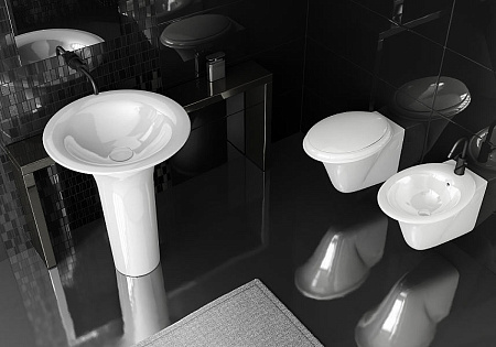 Унитаз подвесной Hatria Sculture YXKN01