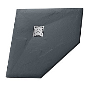 Душевой поддон RGW Stone Tray 90x90 16155099-02 графит