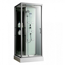 Душевая кабина Frank F501 900*850 с турецкой баней, пристенная Душевая кабина Frank F501 900*850 с турецкой баней, пристенная