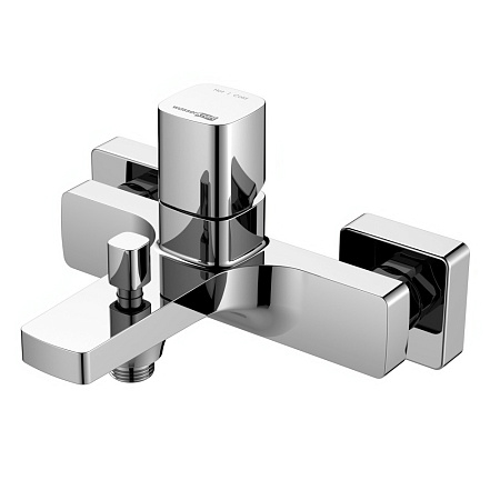 Смеситель WasserKRAFT Naab 8601 для ванны с душем, хром