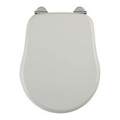 Крышка-сиденье Migliore Bella 24687 с микролифтом, белый/хром